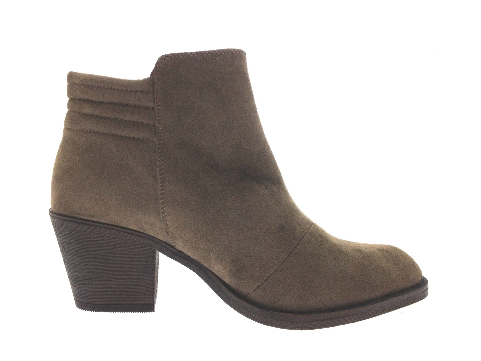 block heel biker ankle boots